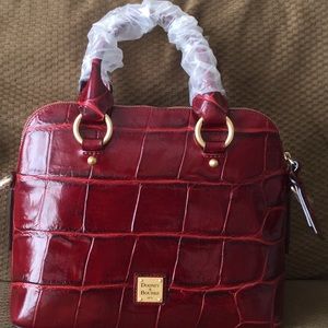 Dooney & Bourke Cameron Satchel - wine